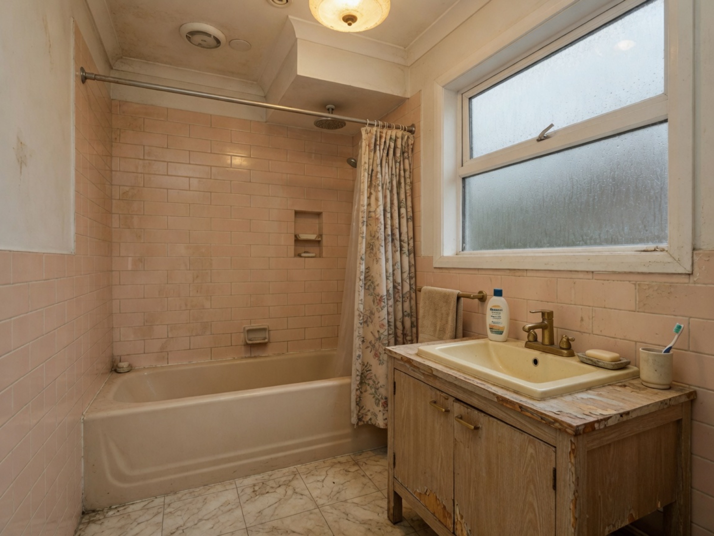 Bathroom before renovation